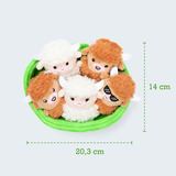 Just Play Emotionel Støtte Highland Køer, Plysdyr 