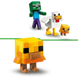 LEGO Minecraft Kyllingeridder, Bygge legetøj 