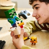 LEGO Minecraft Kyllingeridder, Bygge legetøj 
