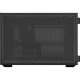 Lian Li G99.B4X-WD.00, Towerkabinet Sort/træ