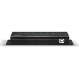 Lindy 7-port USB 2.0 metal hub, USB hub Sort