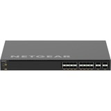 Netgear VSM4320C Administreret L3 Sort, Switch Administreret, L3, Fuld duplex, Stativ-montering