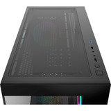 Ocypus Gamma-C50-BKG400XX-GL, Towerkabinet Sort