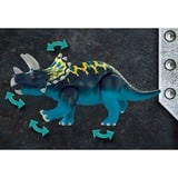 PLAYMOBIL Triceratops: Battle for the Legendary Stones, Bygge legetøj 5 År, Flerfarvet, Plast