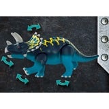 PLAYMOBIL Triceratops: Battle for the Legendary Stones, Bygge legetøj 5 År, Flerfarvet, Plast