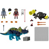 PLAYMOBIL Triceratops: Battle for the Legendary Stones, Bygge legetøj 5 År, Flerfarvet, Plast