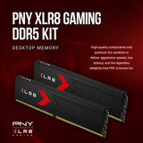 PNY DIMM 64 GB DDR5-6000 (2x 32 GB) Dual-kit, Hukommelse Sort