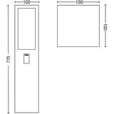 Philips Hue Hue White & Color Ambiance Impress Sti lampe, LED lys Sort