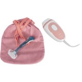 Procter & Gamble Silk-Expert Mini PL1014 - IPL, Hårfjerner Hvid/Abrikos, Intenst pulserende lys (IPL), Lyserød, Hvid, Mave, Armhule, Bikini, Jaw line, Overlæbe, Pulse, 0,6 sek./side