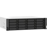 QNAP TS-1673AU-RP-16G NAS & lagringsserver Stativ (3U) Ryzen Embedded V1500B 16 GB DDR4 0 TB QNAP QTS Sort, Grå NAS, Stativ (3U), Ryzen Embedded, V1500B, 16 GB, DDR4
