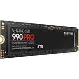 Samsung 990 PRO 4 TB M.2 PCI Express 4.0 NVMe V-NAND MLC, Solid state-drev 4 TB, M.2, 7450 MB/s