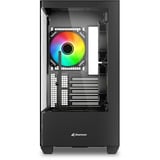 Sharkoon ELITE SHARK CM100 Generaloverhalt, Towerkabinet Sort
