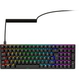 Sharkoon SKILLER SGK50 S2 PBT, Gaming-tastatur Sort, DE-layout, Gateron G Pro 3.0 Yellow