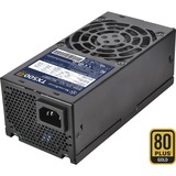 SilverStone TX500 Gold enhed til strømforsyning 500 W 20+4 pin ATX TFX Sort, PC strømforsyning Sort, 500 W, 90 - 264 V, 47 - 63 Hz, Aktiv, 100 W, 499,2 W