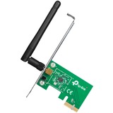TP-Link TL-WN781ND netværkskort Intern WLAN 150 Mbit/s, Wi-Fi-adapter Intern, Trådløs, PCI Express, WLAN, 150 Mbit/s, Grøn, Detail