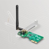 TP-Link TL-WN781ND netværkskort Intern WLAN 150 Mbit/s, Wi-Fi-adapter Intern, Trådløs, PCI Express, WLAN, 150 Mbit/s, Grøn, Detail