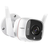 TP-Link Tapo TC65 overvågningskamera Kugle (form) IP-sikkerhedskamera Udendørs 2304 x 1296 pixel Loft/væg Hvid/Sort, IP-sikkerhedskamera, Udendørs, Kabel & trådløs, Amazon Alexa & Google Assistant, CE, Loft/væg