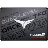 Team Group VULCAN Z QLC 2 TB, Solid state-drev Sort/grå