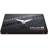 Team Group VULCAN Z QLC 2 TB, Solid state-drev Sort/grå