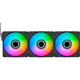 Thermaltake CT140 EX INFINITY, Sag fan Sort