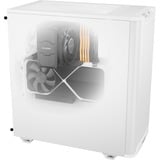 be quiet! PURE BASE 501 Airflow White Midi Tower Hvid, Towerkabinet Hvid, Midi Tower, PC, Hvid, ATX, micro ATX, Mini-ITX, Acrylonitrilbutadienstyren, Stål, 17,8 cm