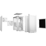be quiet! PURE BASE 501 Airflow White Midi Tower Hvid, Towerkabinet Hvid, Midi Tower, PC, Hvid, ATX, micro ATX, Mini-ITX, Acrylonitrilbutadienstyren, Stål, 17,8 cm