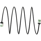 goobay Ultrafleksibelt Cat.8.1 patchkabel slim, U/FTP Sort