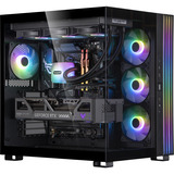ALTERNATE Gaming PC Sort/gennemsigtig