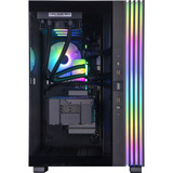ALTERNATE Gaming PC Sort/gennemsigtig