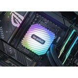 ALTERNATE Gaming-PC Window Edition • RTX 5090 • AMD Ryzen™ 7 9800X3D • 64 GB RAM, Gaming PC Sort/gennemsigtig