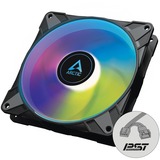 ARCTIC P14 PWM PST A-RGB, Sag fan Sort