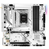 ASRock B760M Pro RS, Bundkort Hvid/Sort