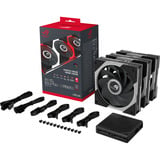 ASUS ROG Eurux GR120 ARGB, Sag fan Sort