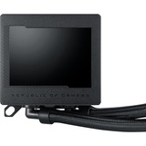ASUS ROG RYUJIN III 360 Processor Alt-i-en væskekøler 12 cm Sort 1 stk, Vandkøling Sort, Alt-i-en væskekøler, 12 cm, 121,8 m³/t, Sort