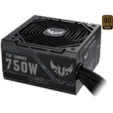 ASUS TUF-GAMING-750B enhed til strømforsyning 750 W 20+4 pin ATX ATX Sort, PC strømforsyning Sort, 750 W, 100 - 240 V, 20+4 pin ATX, PC, ATX, 80 PLUS Bronze