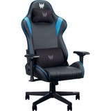 Acer PREDATOR RIFT PC gamingstol Polstret sæde Sort, Blå, Spil pladser Sort/Lyseblå, PC gamingstol, 120 kg, Polstret sæde, Polstret ryglæn, Sort/blå, Stål