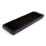 Alphacool 14377 Computerkølesystem, dele og tilbehør Radiator Sort, Radiator, Messing, Kobber, Stål, Sort, 1/4", 60 °C, 6 blæser(e)