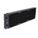 Alphacool 14377 Computerkølesystem, dele og tilbehør Radiator Sort, Radiator, Messing, Kobber, Stål, Sort, 1/4", 60 °C, 6 blæser(e)