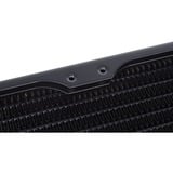 Alphacool 14377 Computerkølesystem, dele og tilbehør Radiator Sort, Radiator, Messing, Kobber, Stål, Sort, 1/4", 60 °C, 6 blæser(e)