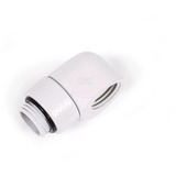 Alphacool Eiszapfen L-connector drejelig G1/4 AG til G1/4 IG - White, Forbindelse Hvid