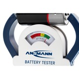 Ansmann Battery tester batteritester, Måleinstrument Blå/Sølv, AA, AAA, C, D