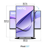 BenQ MA320UG, LED-skærm Sølv