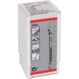 Bosch 2 608 637 881 stiksav, rullesav & sabelsavklinge Stiksavklinger High Carbon Steel (HCS) 100 stk Stiksavklinger, Spånplade, Fiberbræt, Blødt træ, Krydsfiner med trækerne, High Carbon Steel (HCS), Grå, 4 mm, 5,2 mm