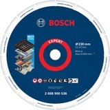 Bosch 2 608 900 536 slibeskive Støbejern, Metal, Plast, Rustfrit stål, Stål Afskæredisk, Skæreskive Afskæredisk, Støbejern, Metal, Plast, Rustfrit stål, Stål, Diamond, Bosch, Blå, Rund