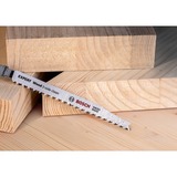 Bosch T 308 B Stiksavklinger High Carbon Steel (HCS) 25 stk Stiksavklinger, Hårdt træ, Krydsfiner, High Carbon Steel (HCS), Rustfrit stål, 2,2 mm, 5 cm