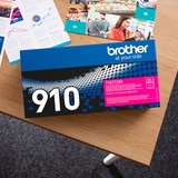 Brother TN-910M tonerpatron 1 stk Original Magenta 9000 Sider, Magenta, 1 stk