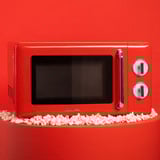 Cecotec ProClean 3010 Retro Red, Mikrobølgeovn Rød