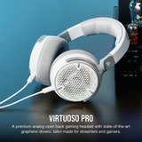 Corsair VIRTUOSO PRO, Gaming headset Hvid