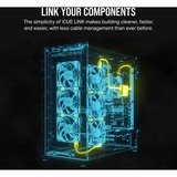 Corsair iCUE LINK-Hub, Fan kontrol Sort