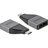 DeLOCK 64120 USB grafisk adapter 3840 x 2160 pixel Grå grå/Sort, 3.2 Gen 1 (3.1 Gen 1), USB Type-C, Udgang DisplayPort, 3840 x 2160 pixel